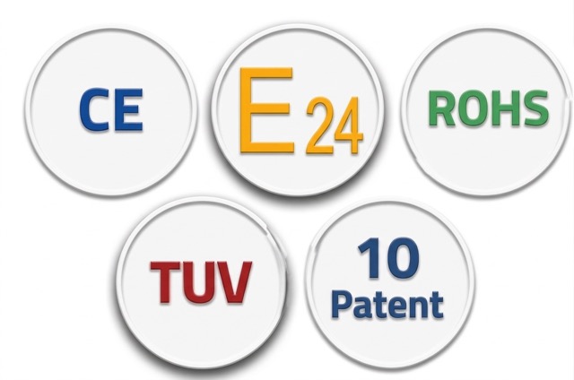 Vvkb heater certifications — CE, RoHS, and ECE R122 type approval on the Apollo-V1